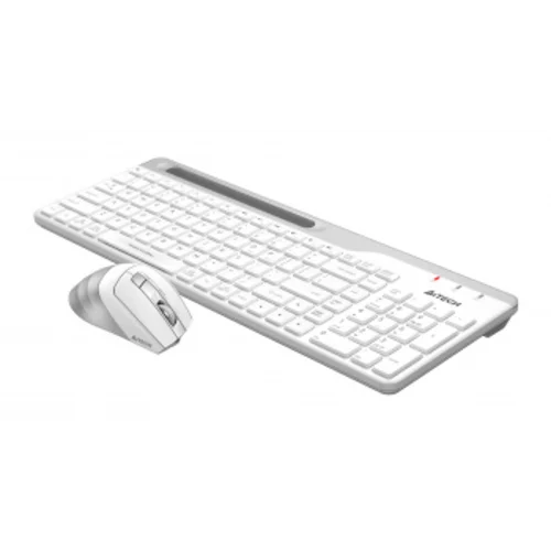 Клавиатура + мышь A4Tech Fstyler FB2535C клав:бел/серый мышь:бел/серый USB беспроводная Bluetooth/Радио slim (FB2535C ICY WHITE) Клавиатура + мышь A4Tech Fstyler FB2535C клав:бел/серый мышь:бел/серый USB беспроводная Bluetooth/Радио slim (FB2535C ICY WHITE)